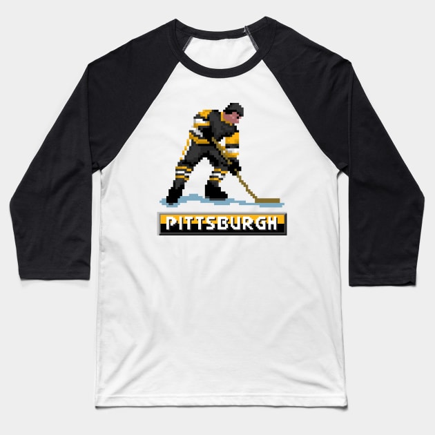 Pittsburgh Hockey Baseball T-Shirt by clarkehall